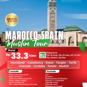 MAROCCO - SPAIN Tour Muslim