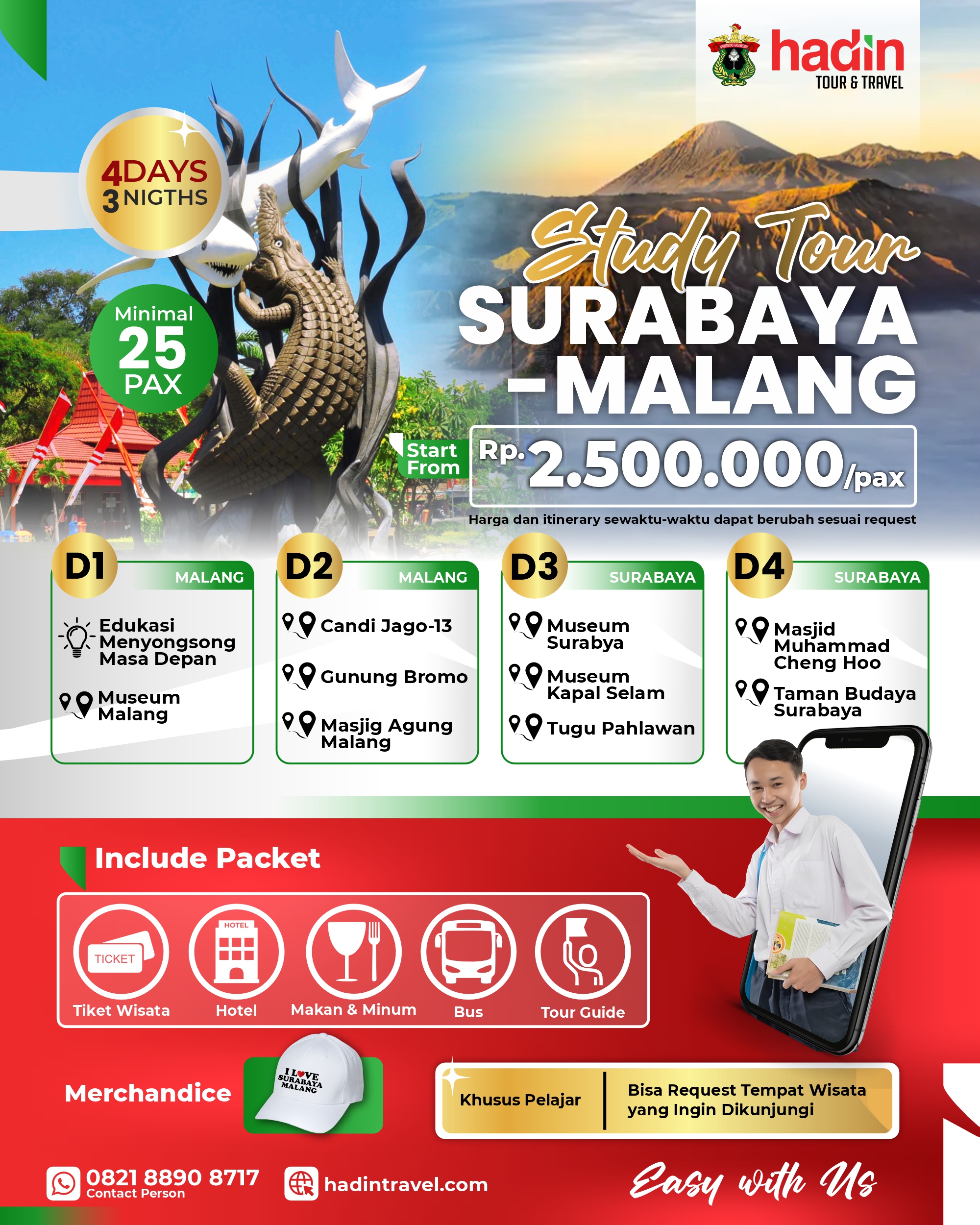 STUDY TOUR SURABAYA-MALANG