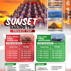 SUNSET SAILING TRIP [PRIVATE TRIP]